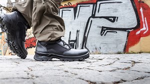 HAIX Combat GTX Black - Atmungsaktiver Polizeischuh