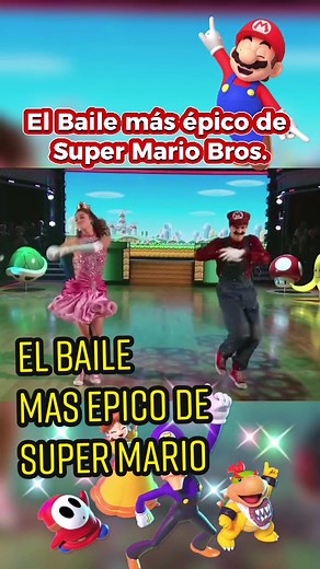 El Baile Épico de Super Mario Bros. que No Puedes Perderte