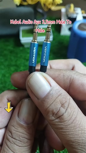 #cuantanpabatas Vention Kabel AUX 3,5mm Male To Male Braided Audio HIFI Premium