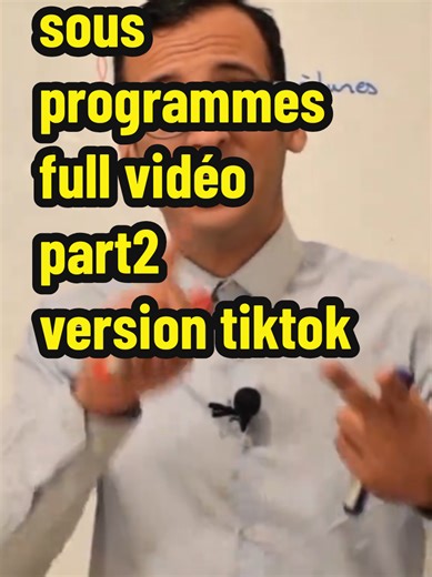 أخيراً.. التكملة اللي تستنوا فيها! 🚀 الجزء الثاني نزل الآن. ​بعد التفاعل الكبير مع فيديو Les sous-programmes (شكراً لأكثر من 30 ألف متابع! ❤️)، كملنا المشوار وبسطنا الأمور أكثر في Part 2. ​إذا كنت تحضر لدووارك (Révision devoir) أو للباكالوريا وتلوج على طريقة تفهم بها الـ Algorithme والـ Python من غير تعقيد، هذا الفيديو ليك. ​شنوة باش نصلحو في هذا الجزء؟ ​شرح معمق لكيفية التعامل مع الـ Functions & Procedures. ​أمثلة تطبيقية من امتحانات سابقة. ​كيفاش تتجنب الأخطاء الشائعة اللي تطيح الـ Note. احسن