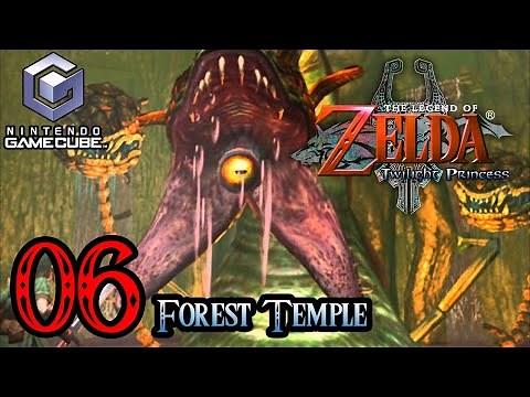 Zelda Twilight Princess HD Gamecube 100% Walkthrough Part 6 - Forest Temple