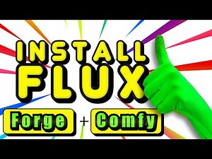 Flux - How To Install And Use Flux Forge And ComfyUI (Nf4 Fp8 Schnell F16 Dev Explained)