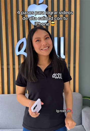 Configura tu iPhone de esta manera, si quieres videos con alta calidad 📲🔥 #iphone #iphonetricks #iphonetips #tips #trucos #videos #contenido #calidad #camara #ediciondevideo #rcell