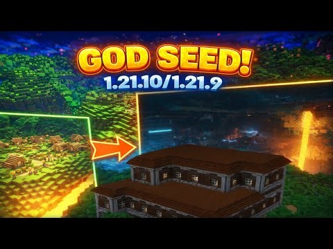 This Minecraft GOD SEED is INSANE 😳 | 1.21.10 / 1.21.9 | for Mobile and pc.