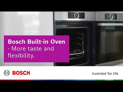 Introducing the Bosch Series 8 Built-in Oven with Steam Function (HSG636ES1)