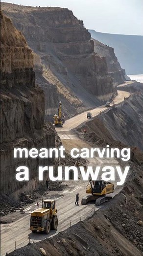 The World's Most Isolated Airport: A 50-Year Runway Construction