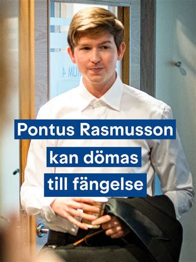 Pontus Rasmusson åtalad för grov ekonomisk brottslighet