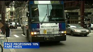 Chicago Pace proposing fare increase of 10% for 1st time since 2018 to continue current service levels