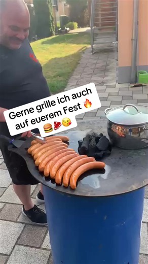Bacardi Feeling Werbung: Gerne grille ich auch auf eurem Fest