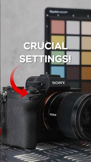 Crucial Video Setting for Sony Camera