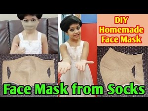 How to Make Face Mask from Socks.