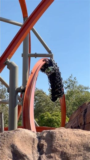 Railblazer Testing #rollercoaster #amusementpark #thrill #shorts