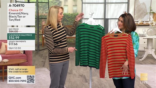 You are watching Susan Graver Style Clearance on QVC2®. Shop the show, here: https://qvc.co/shopqvc2december2025 | QVC Live | Facebook