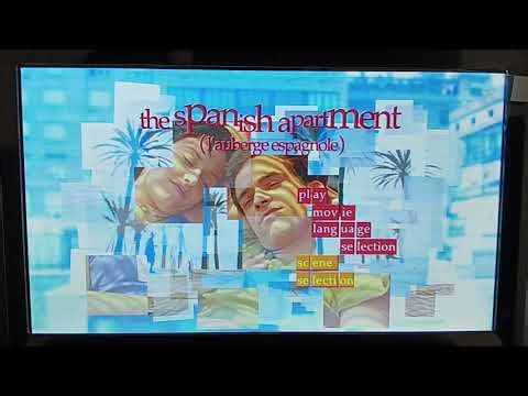 L'Auberge Espagnole (The Spanish Apartment) 2003 DVD Menu Walkthrough