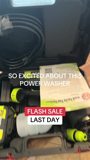 Exciting Power Washer Flash Sale for a Fresh Start