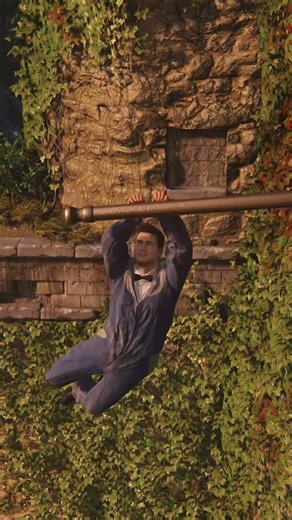 Uncharted 4 Best Action Scene 🔥 #shorts #gaming #shorts #ps5