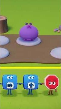 Super Stepping Stones! | Problem-Solving for Kids | @Wonderblocks #shorts