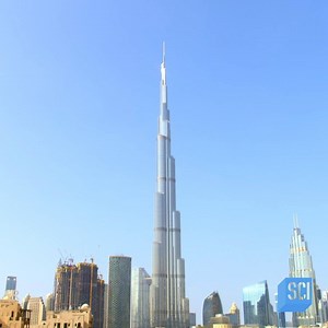 168K views · 3K shares | The Burj Khalifa is 200 meters taller than any OTHER building in the world! To put it in perspective, it has enough steel to stretch a quarter of the way around the planet.  Catch this truly amazing exploration into the Burj Khalifa tonight on #RichardHammondsBIG at 10pm ET! | Science Channel | Facebook