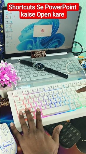 Keyboard Shortcut Se PowerPoint Open Kare 😲 | Easy Computer Trick