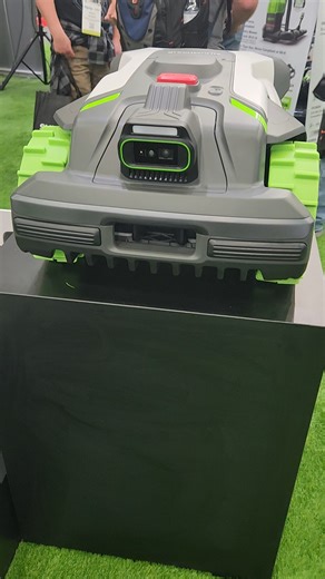 Mowing Magic on Instagram: "greenworks aimowbot robot mower up close"