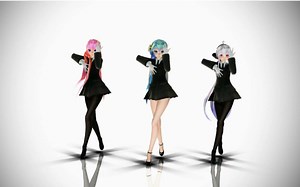 【MMD】Number9，三大美人都是我的嫁呀，直传测画质