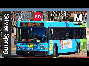 Silver Spring, MD: Paul S. Sarbanes Transit Center - WMATA TrAcSe 2021 ft Montgomery Ride-On