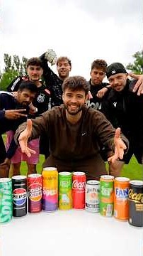 Wer trifft, der isst ⚽️🥤😋 #challenge
