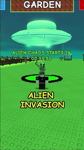 Alien Invasion Event in Grow a Garden