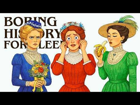The Bizarre Etiquette Rules Edwardian Women Had to Follow | Boring History for Sleep