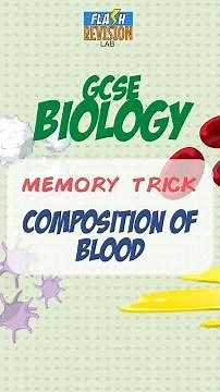 GCSE Biology: Memory Trick | Composition of Blood