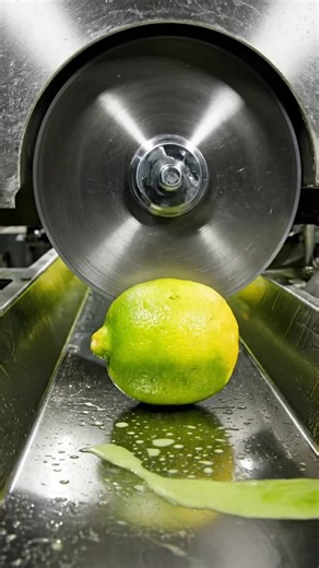 Green Lemon Juice Factory Process | How Juice Is Made 🍋