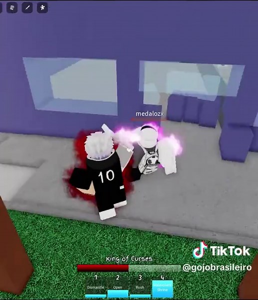 Gojo Brasileiro (@gojobrasileiro) - Jujutsu Kaisen Roblox Gameplay Highlights