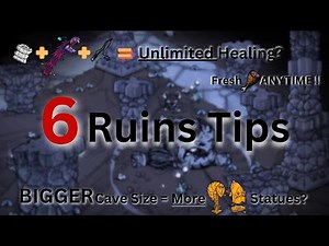 [DST] 6 Ruins Tips - Bigger Cave Size = More Thulecite Statues?