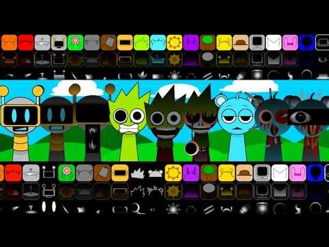 Incredibox Sprunki FUNBOT Sprunki OWAKCX And Sprunki SKY mix all in one