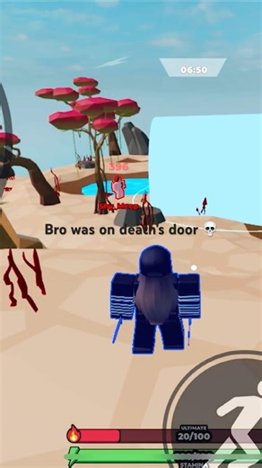 Near death experience 😭 #gaming #encounters #roblox