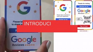 NFC Tap Google Review Card - Boost Customer Feedback with Tap & Scan QR - No App, No Subscription - Works on iPhone & Android (Pack 6)