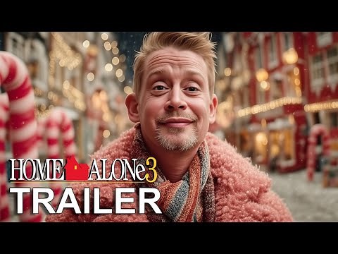 Home Alone 3 (2025) - First Trailer | Christmas Movie | Macaulay Culkin | 4K | Concept
