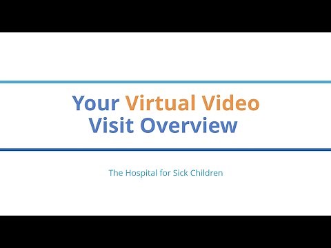 Your virtual video visit at The Hospital for Sick Children - Overview | SickKids