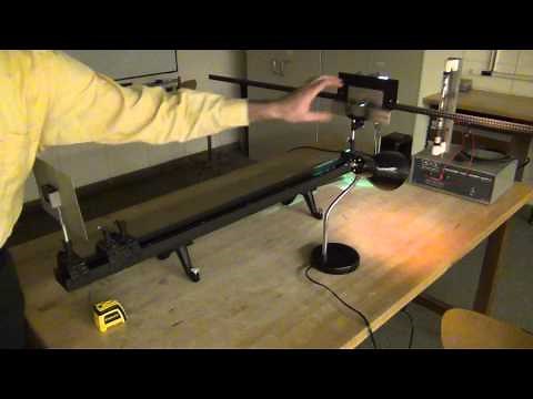 Spectrometer - callibrating with Mercury, measuring Hydrogen