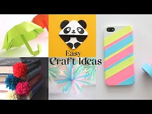 5 Easy Craft Ideas You Can Make Yourself | DIY Projects