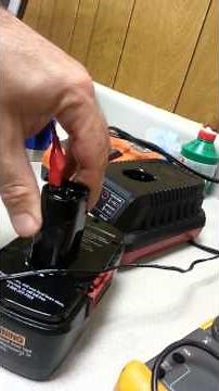 Resuscitate Craftsman 19.2V NiCa battery