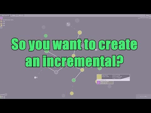 So you want to make an incremental? - Part 1: preplanning