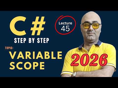 C# Variable scope – Beginner Friendly Tutorial – Csharp programming 2026