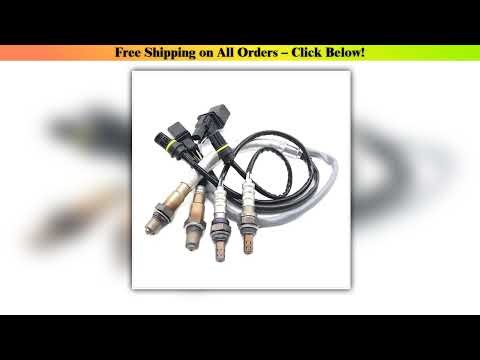 4Pcs Up+Downstream Lambda O2 Oxygen Sensor for BMW E87 120i E90 320i E91 11787530282 11787512985