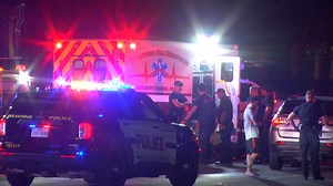 Two hospitalized after being hit by vehicles in separate late night accidents