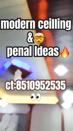 “Modern Wall Panel & Ceiling Design ✨ | Luxury Interior Decoration Ideas #interiordesign