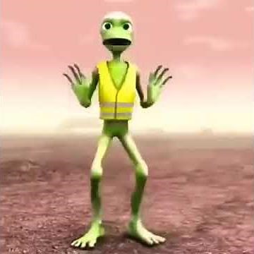 Gilet jaune Alien vert 🤣