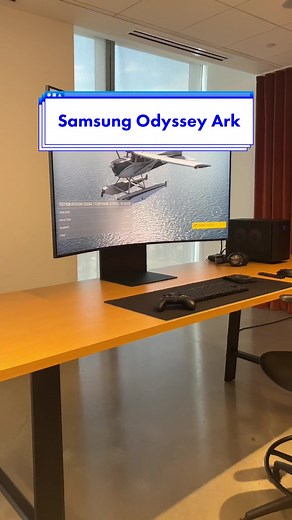 Samsung Odyssey Ark - 55-Inch Curved Gaming Monitor
