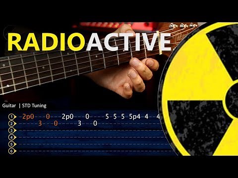 RADIOACTIVE - Imagine Dragons Guitar Tutorial TABS | Cover Guitarra Christianvib
