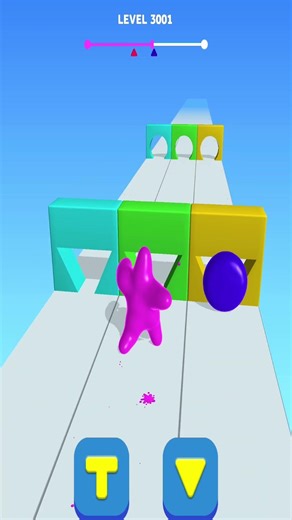 Blob shifter 3D part 3001 #shortsfeed #gaming #shorts